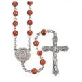  GENUINE GEM STONE GOLD STONE BEADS HANDCRAFTED ROSARY 